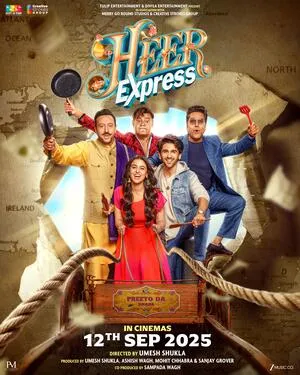 Heer Express 2025 Hindi HD Poster Download - filmyfly