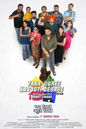 Yaar Jigree Kasooti Degree 2026 Punjabi Dual Audio HD Poster Download - filmyfly